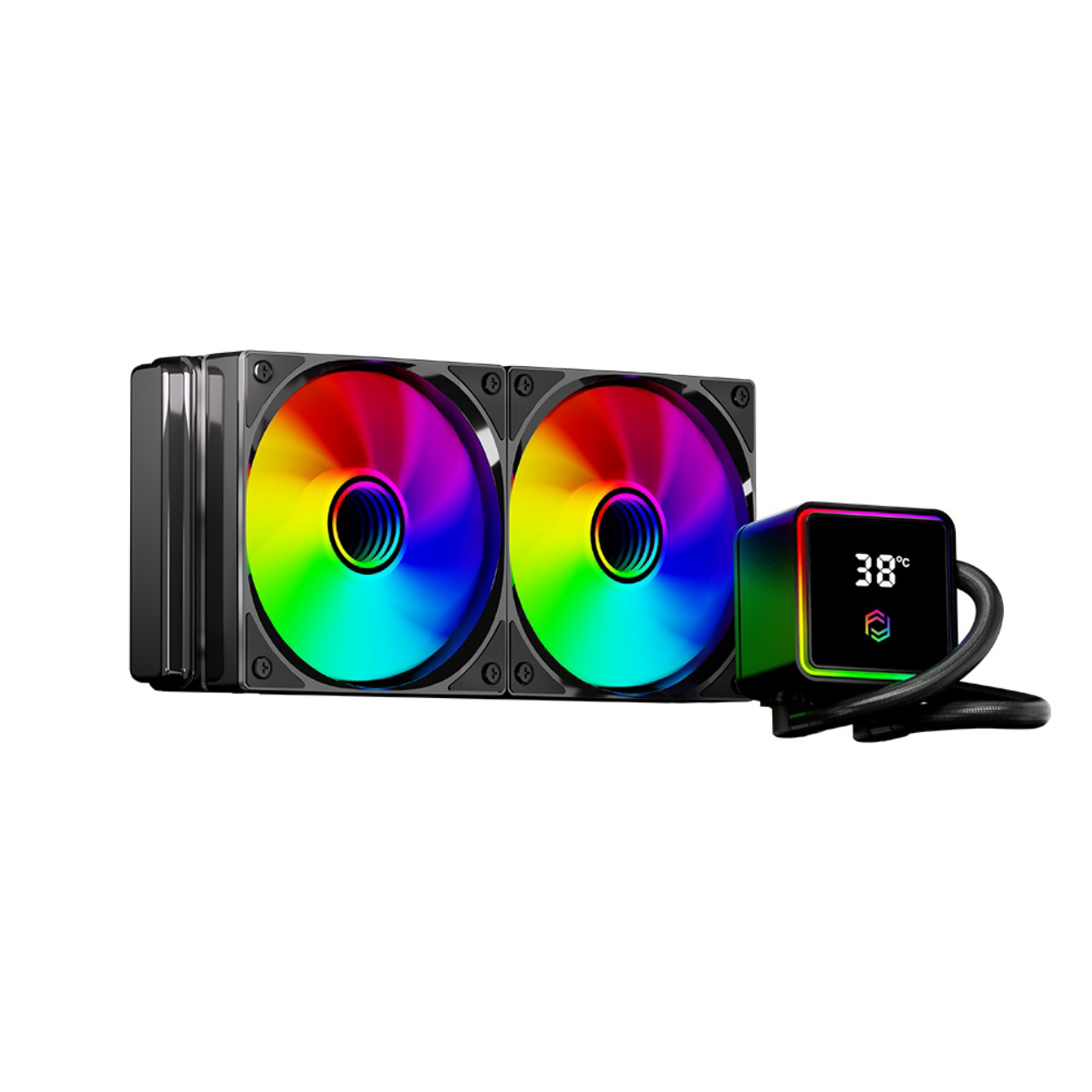 Frisby FCL-240B ARGB Fanlı 240mm (LGA1700/1200/1851AM4/AM5) Uyumlu Sıvı Soğutma