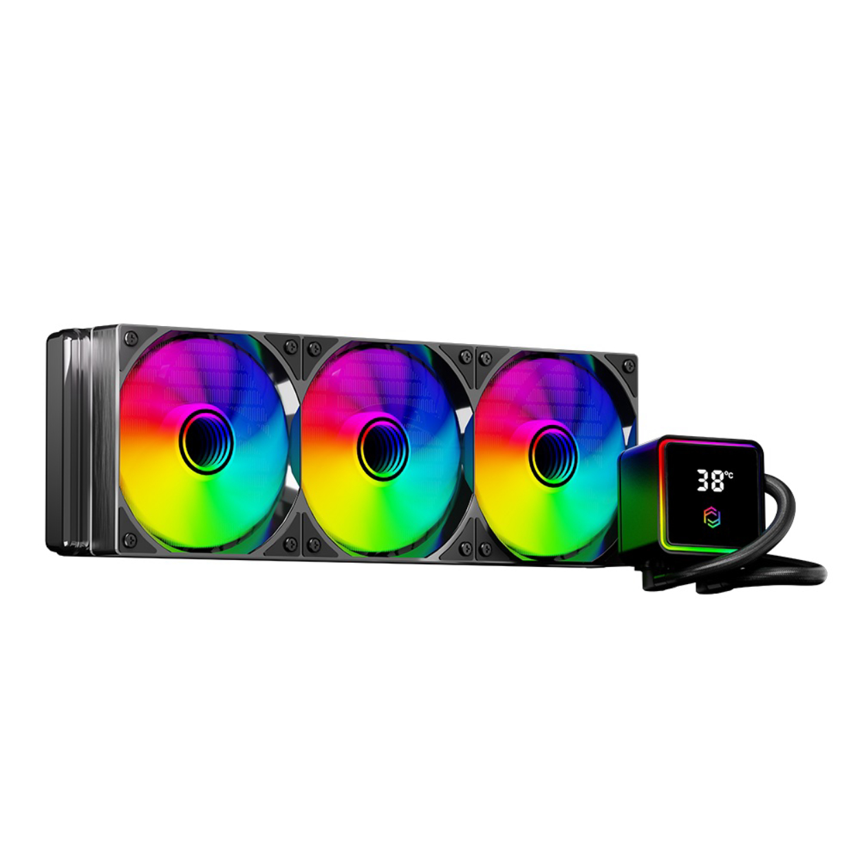 Frisby FCL-360B ARGB Fanlı 360mm (LGA1700/1200/AM4/AM5) Uyumlu Sıvı Soğutma
