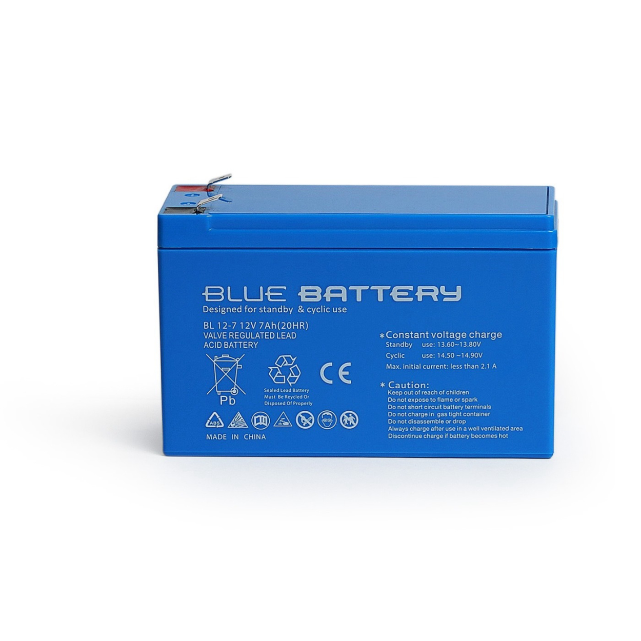 Blue Battery 12V 7Ah Kuru Akü Tip Akü