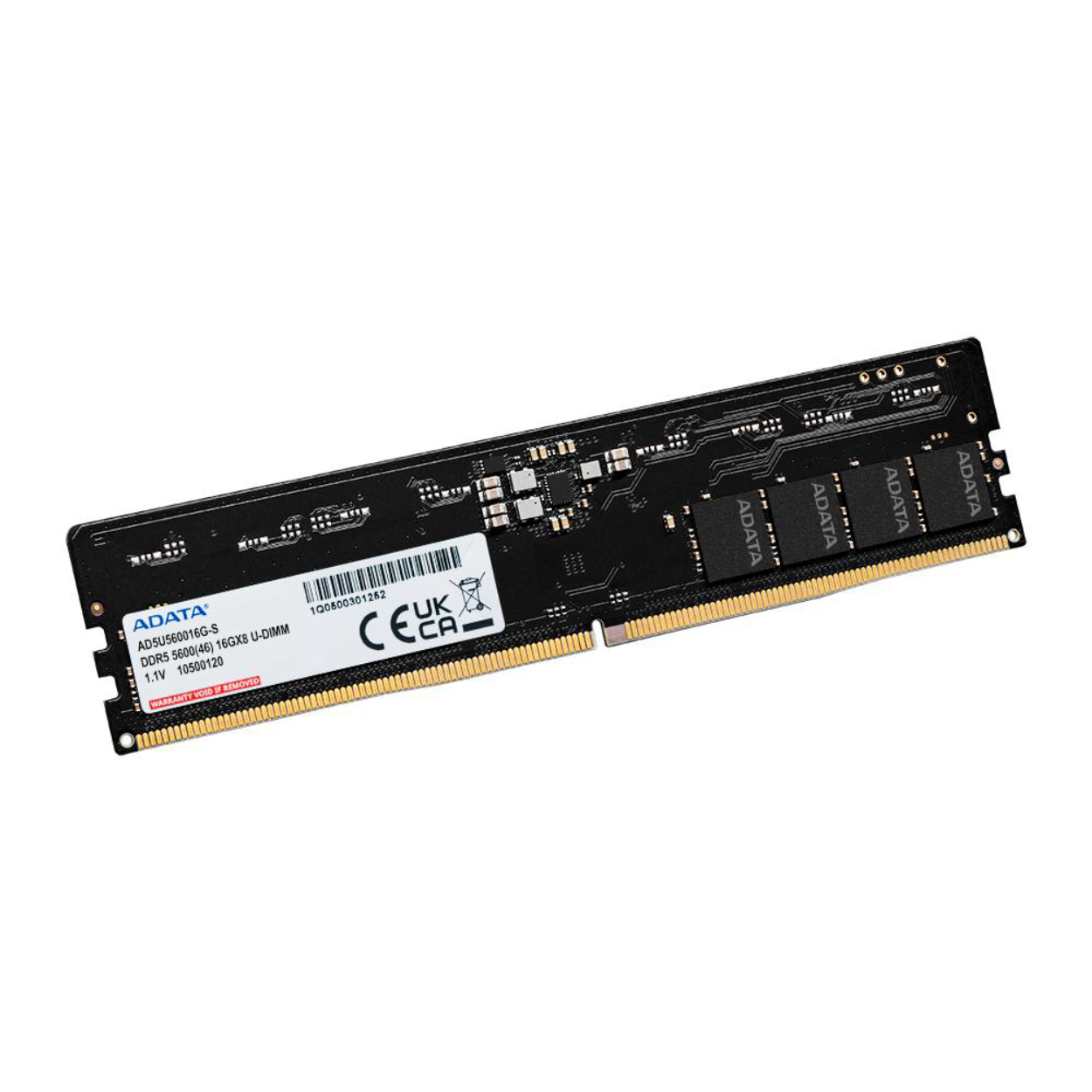Adata 16GB 5600Mhz DDR5 CL46 Kutulu PC Bellek (AD5U560016G-S)