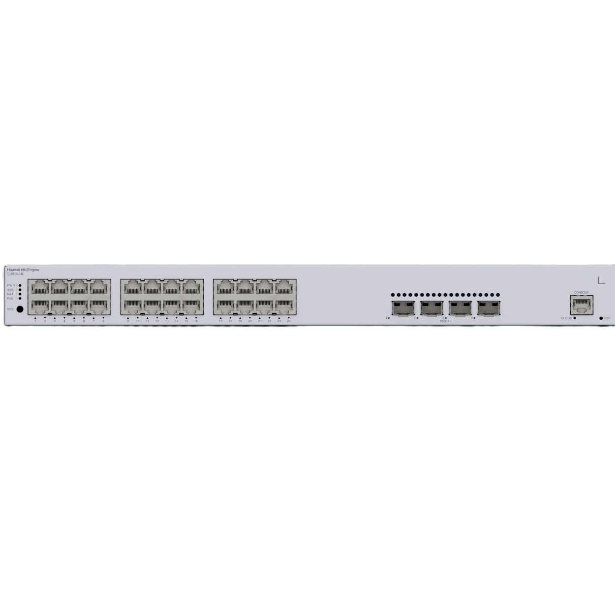 Huawei eKit S310-24P4X 24*10/100/1000BASE-T 4*10GE Sfp+ 400W Poe Switch