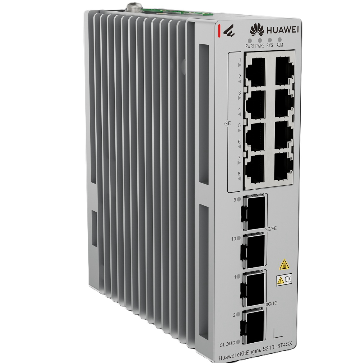 Huawei eKit S210I-8T4SX 8*GE, 2*GE + 2*10GE Sfp+ Industrial Switch