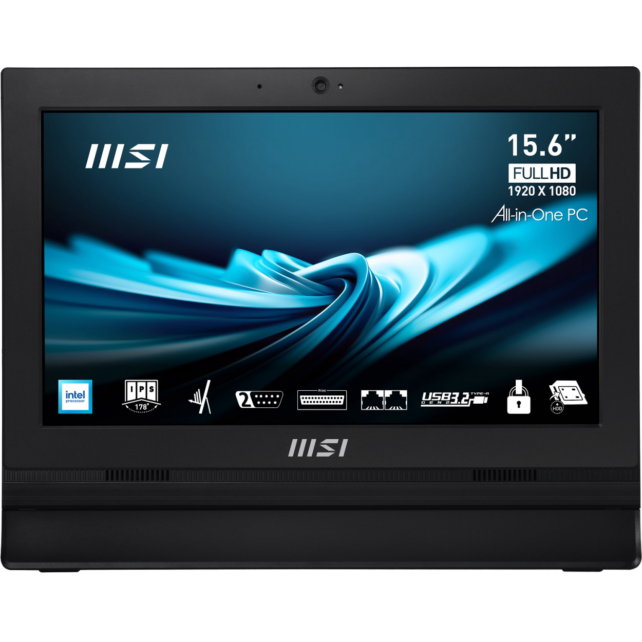 MSI PRO AP162T ADL-054EU [N100] 4GB 128GB SSD  15.6" Touch FHD OB VGA W11P