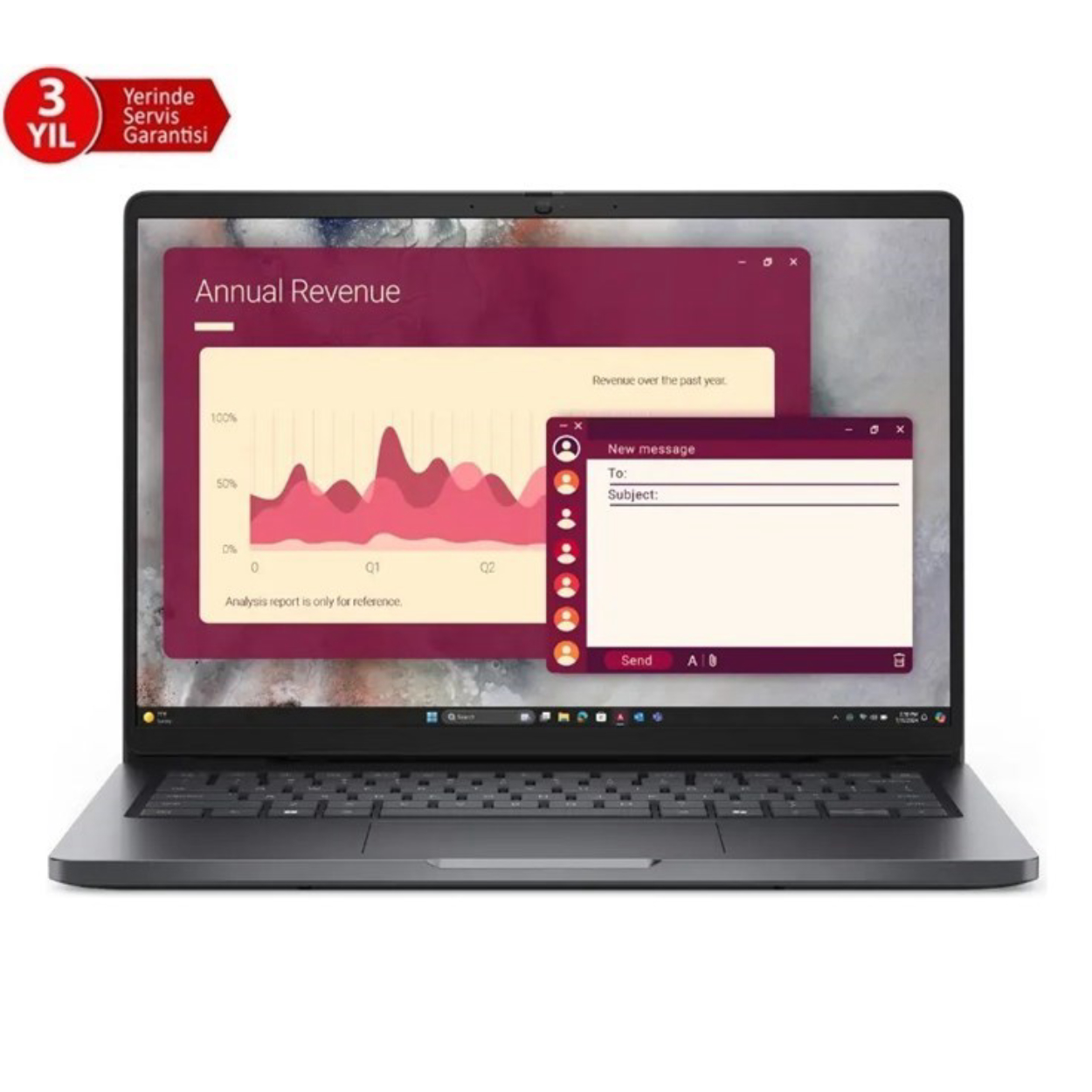 Dell Pro 14  [Ultra7-255U] 16GB 512GB SSD 14" FHD OB VGA Ubuntu [BTO107_PC14250]