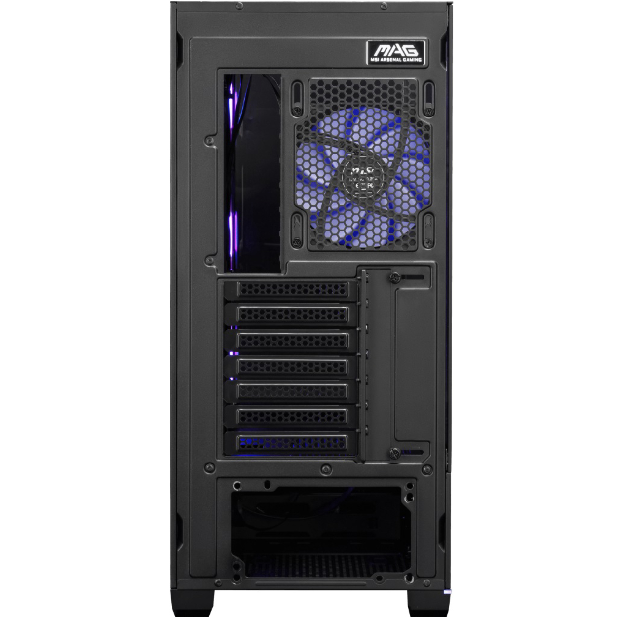 MSI MAG PANO 110R PZ 4x120mm Fan Temperli Cam PSU Yok ATX Panoramik