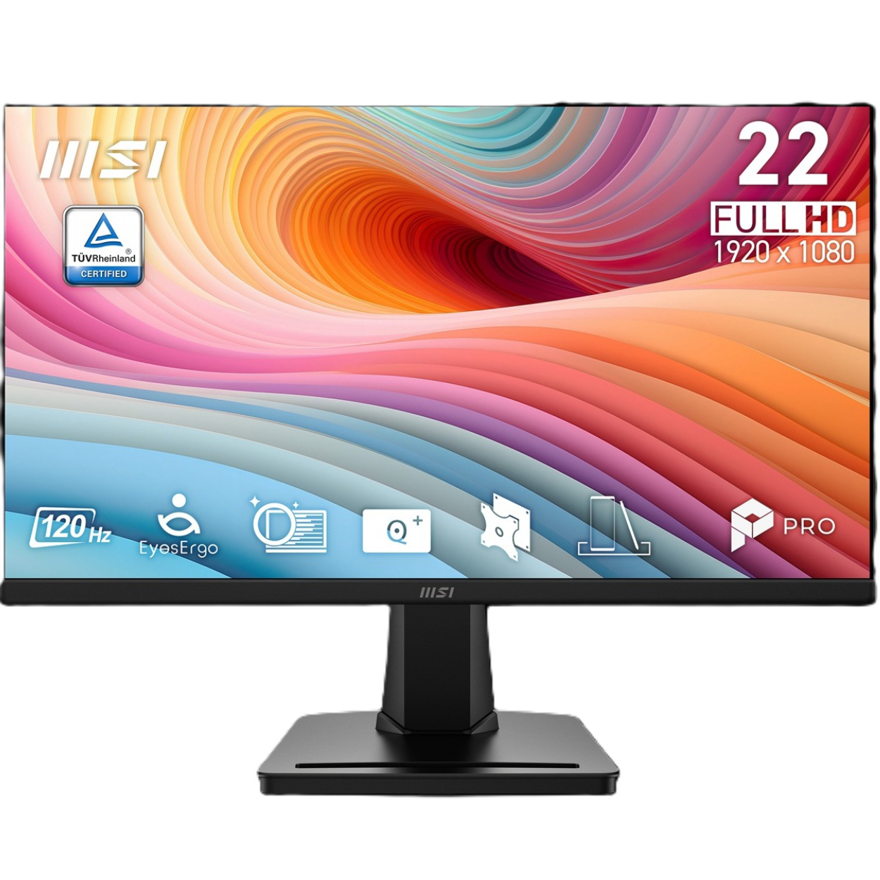 21.5" MSI PRO MP225 E12VL 1ms 120Hz FHD HDMI D-Sub VA Vesa  Flat Monitör