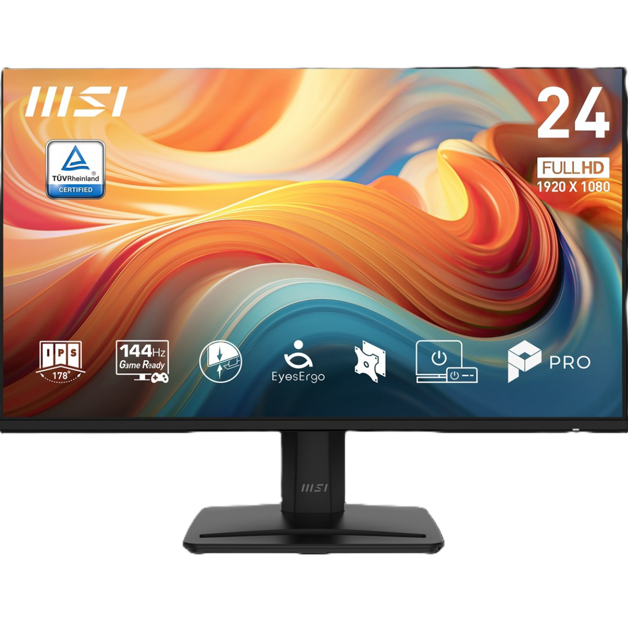 23.8" MSI PRO MP243 E14 1ms 144Hz FHD HDMI DP IPS Flat Monitör