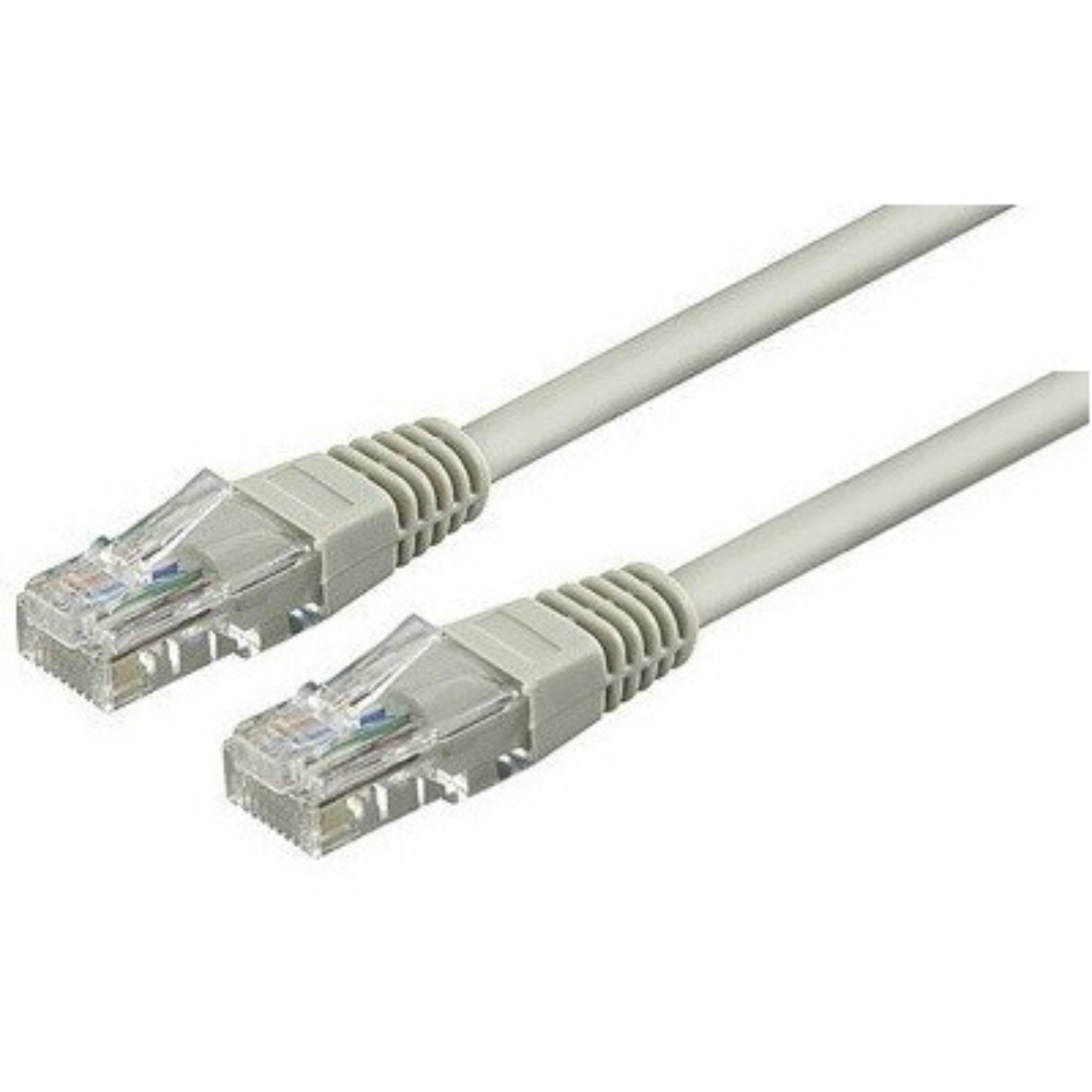 Flaxes 1 Metre Cat6 Gri Patch Network Kablo (FNK-601G)