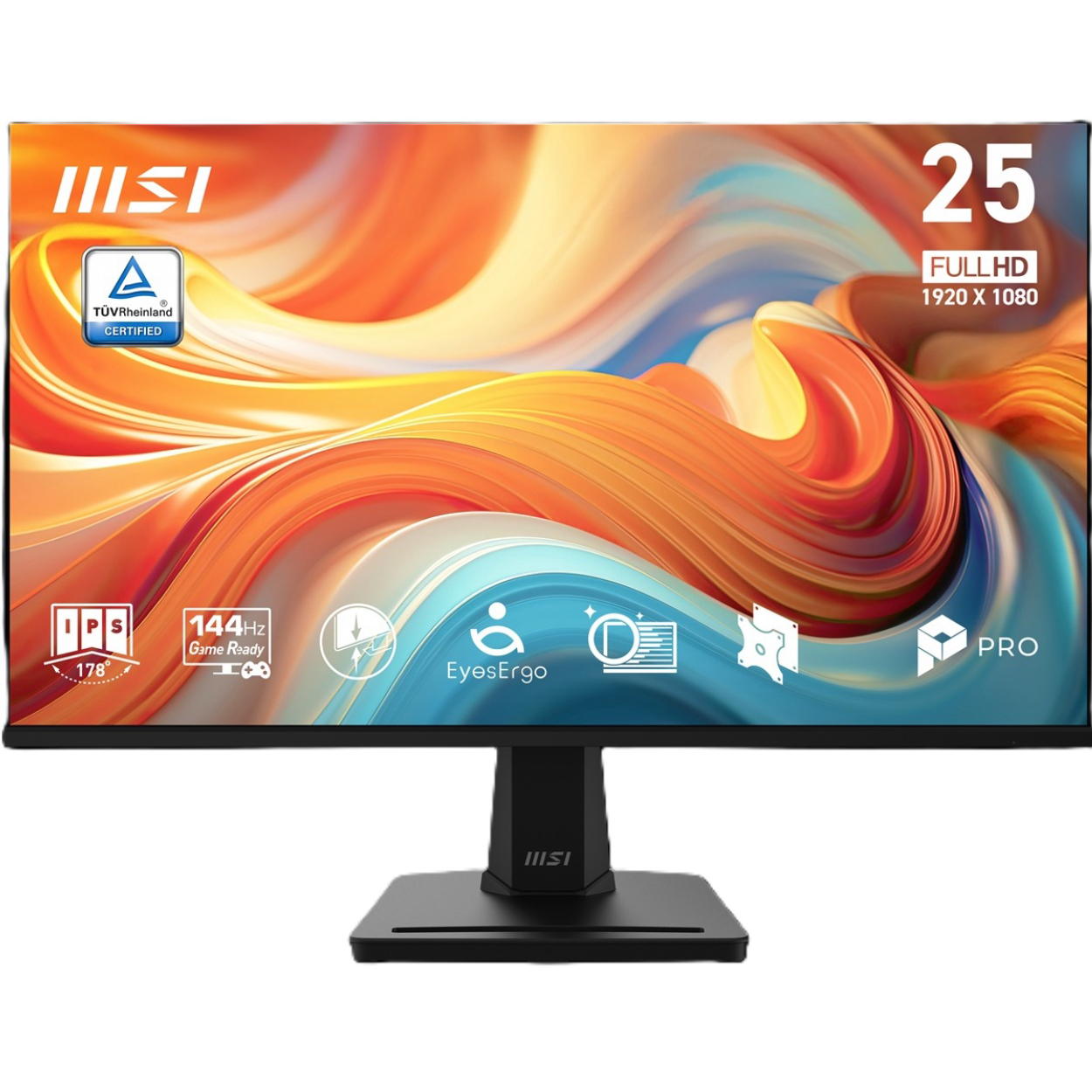 24.5" MSI PRO MP251 E14L 1ms 144Hz FHD IPS HDMI D-Sub Vesa Flat Monitör
