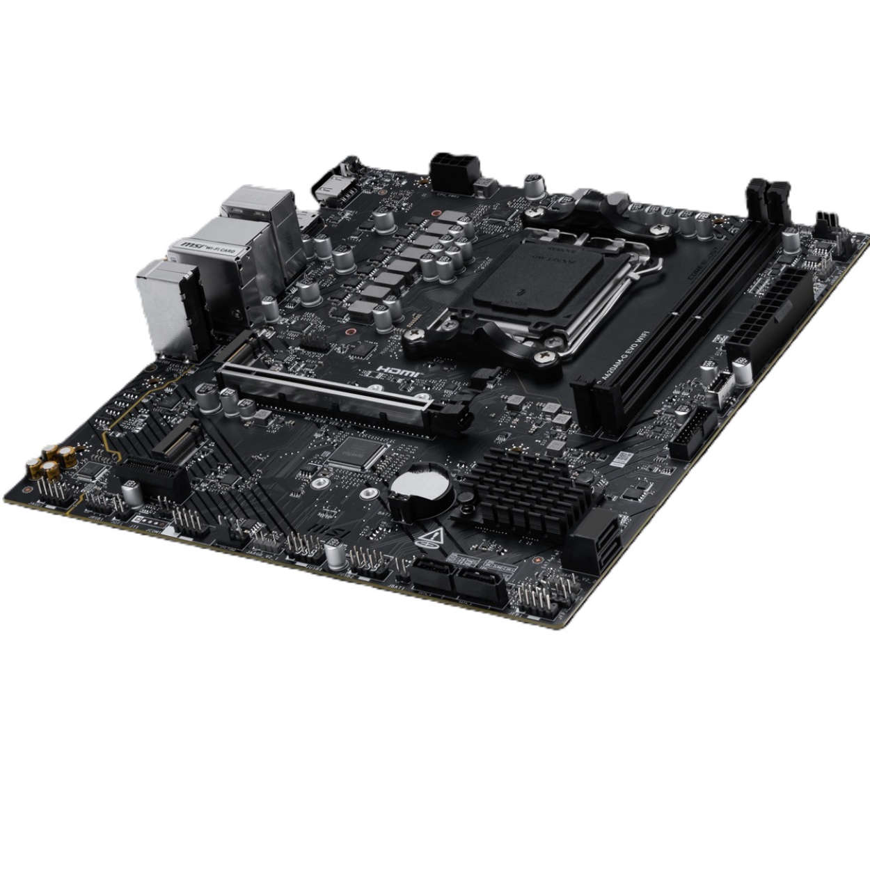 MSI PRO A620AM-G EVO WIFI DDR5 AM5 6800(OC) HDMI VGA M2 USB 3.2 mATX