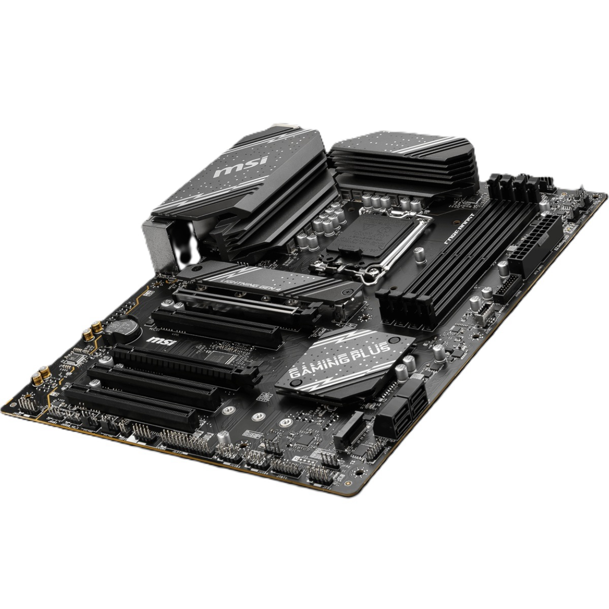 MSI B760 GAMING PLUS WIFI DDR4 1700P 6800(OC) HDMI DP USB3.2 M.2 WIFI 6E ATX