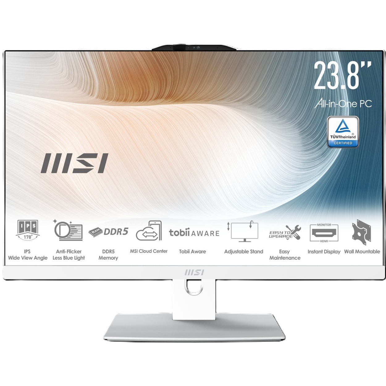 MSI MODERN AM242P 1M-2089XEU [Core5-120U] 16GB 512GB SSD 23.8" IPS OB VGA FDos