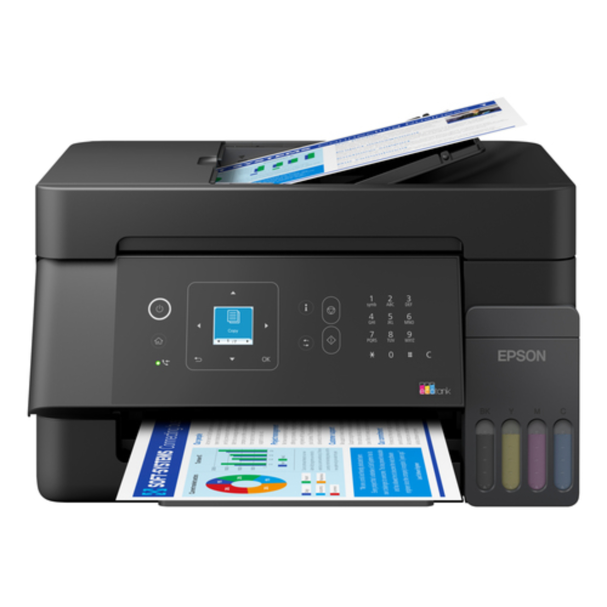 Epson EcoTank L5390  [Yaz-Tar-Fot-Fax-Net-WiFi] Renkli Inkjet Tanklı Yazıcı