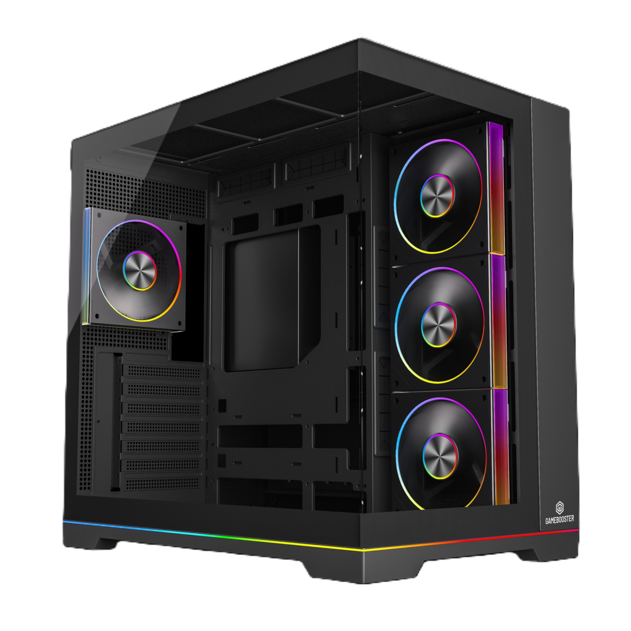 GameBooster NYVRA SYNC X 850W 80+ Bronze APFC 3.1 PCI-E 5.1 4xARGB PWM Fan Mid-T