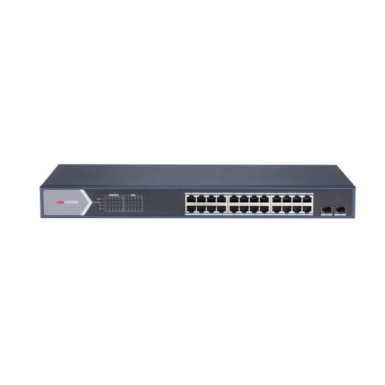 Hikvision DS-3E0526P-E/M 24Port Gigabit +2Sfp Yönetilemez Poe 225W Switch
