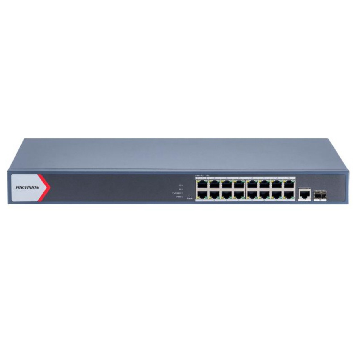 Hikvision DS-3E1518P-EI 16Port Gigabit  1Sfp Poe Yönetilebilir 230W Switch