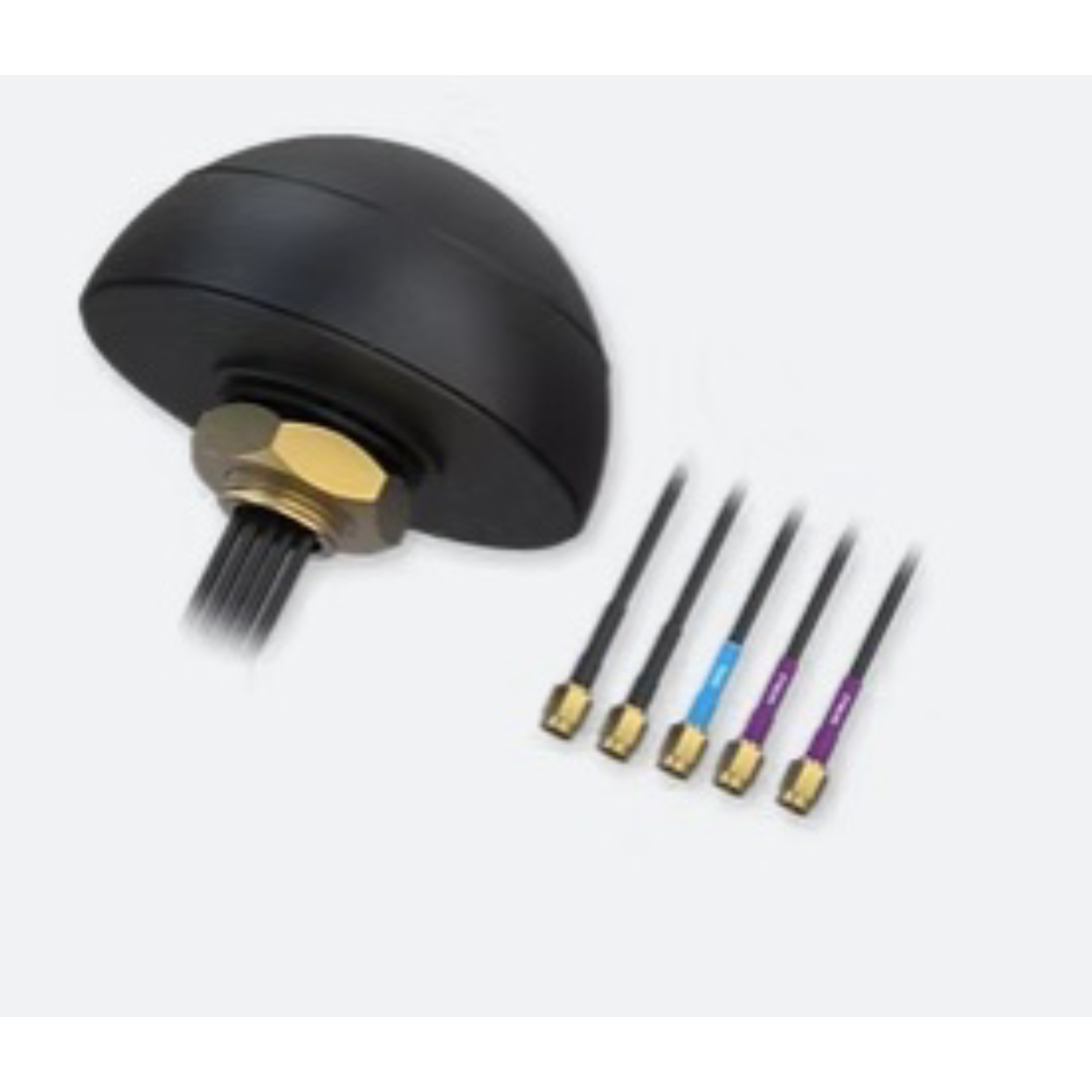 Teltonika PR1KCO28 3dBi 5G Combo MIMO Mobil/GNSS/WiFi Çatı Tip SMA Outdoor Anten