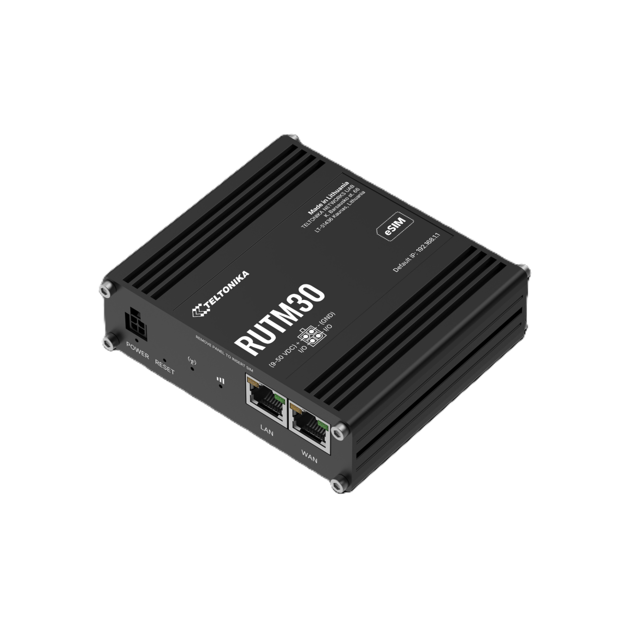 Teltonika RUTM30 5G 4G LTE Cat 19 Endüstriyel İç Ortam Router