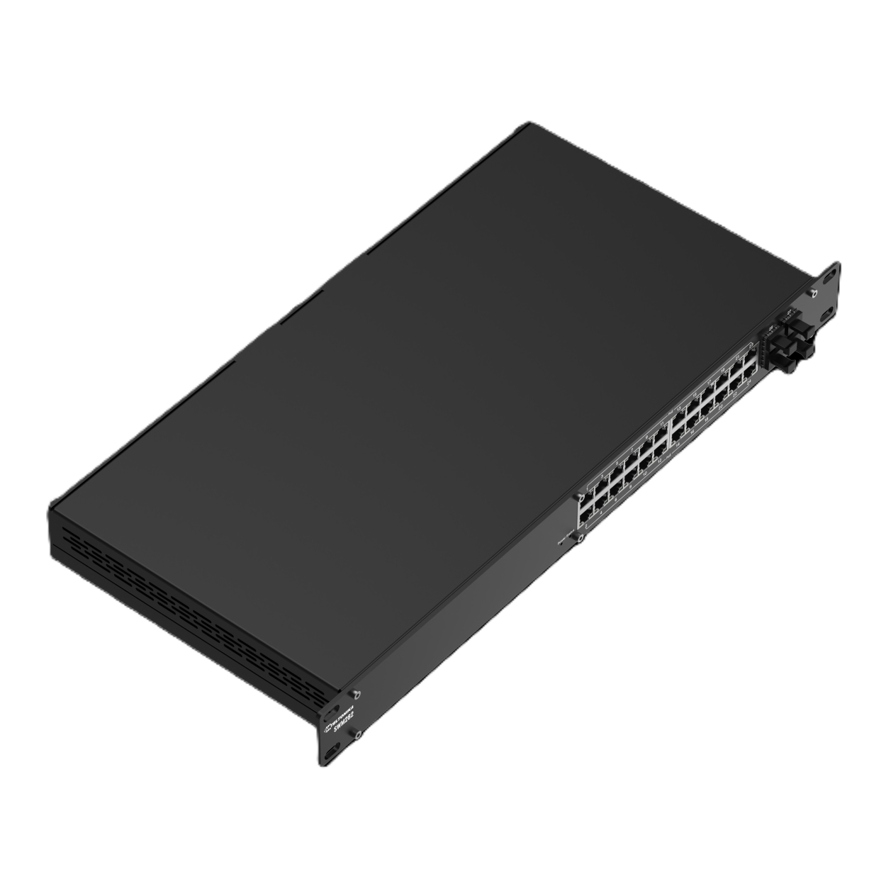 Teltonika SWM282 24Port Gigabit 4SFP L2/L3 Endüstriyel Yönetilebilir PoE 300W Sw