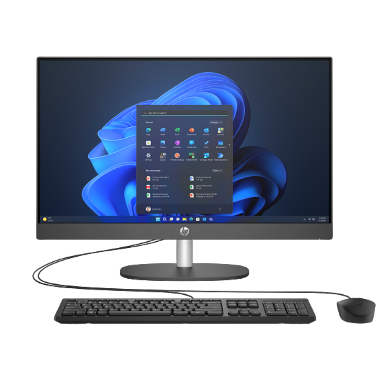HP PROONE 240 [Ultra7-155U] 16GB 512GB SSD 23.8" IPS OB VGA FDos AIO [D36C6ET]
