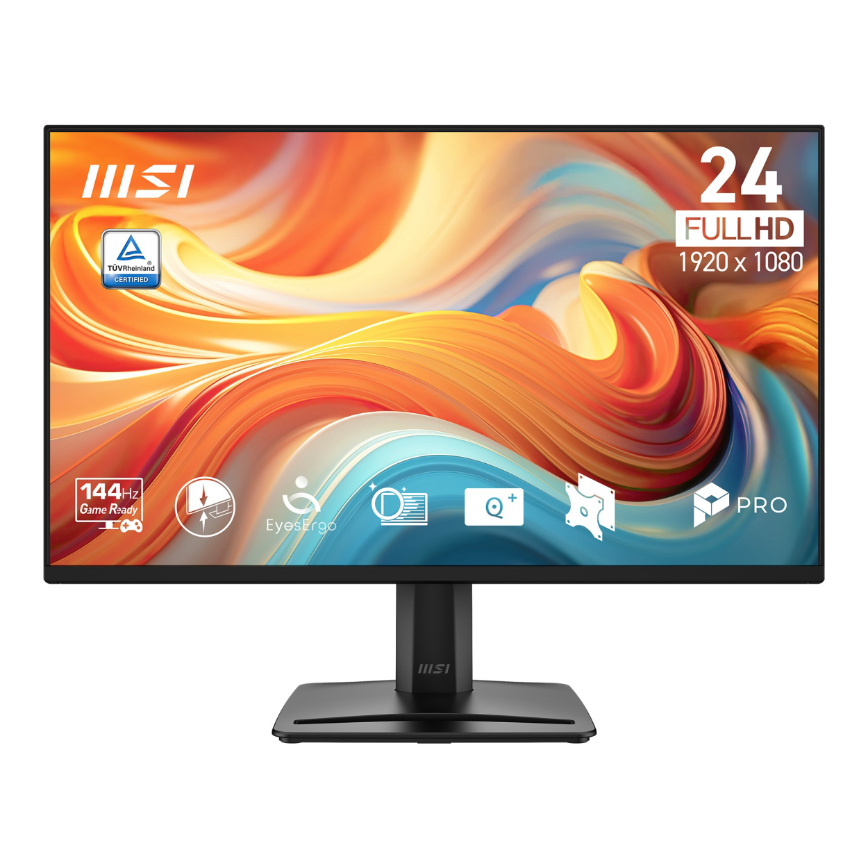 23.8" MSI PRO MP245 E14VL 1ms 144Hz FHD VA HDMI D-Sub Siyah Flat Monitör